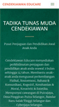 Mobile Screenshot of cendekiawaneducare.com